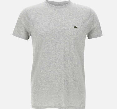 LACOSTE T-shirt in cotone Pima GREY Uomo 