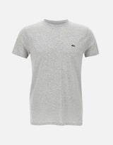 LACOSTE T-shirt in cotone Pima GREY Uomo 
