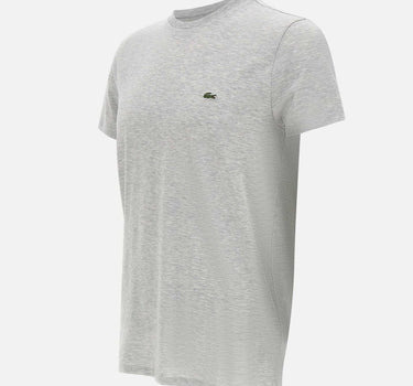 LACOSTE T-shirt in cotone Pima GREY Uomo 