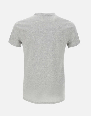 LACOSTE T-shirt in cotone Pima GREY Uomo 