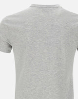LACOSTE T-shirt in cotone Pima GREY Uomo 