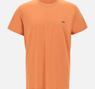 LACOSTE T-shirt in cotone ORANGE Uomo 