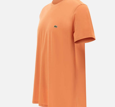 LACOSTE T-shirt in cotone ORANGE Uomo 