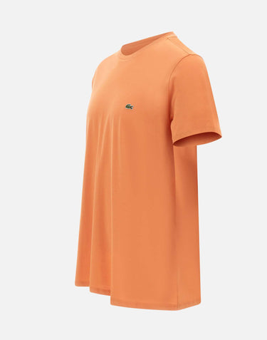 LACOSTE T-shirt in cotone ORANGE Uomo 