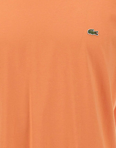 LACOSTE T-shirt in cotone ORANGE Uomo 