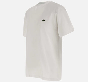 LACOSTE T-shirt in cotone WHITE Uomo 