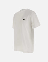 LACOSTE T-shirt in cotone WHITE Uomo 