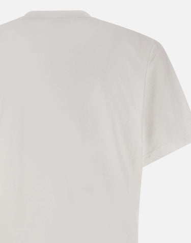 LACOSTE T-shirt in cotone WHITE Uomo 