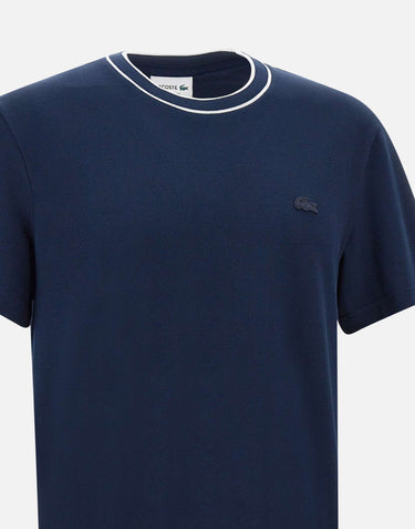 LACOSTE T-shirt in cotone BLUE Uomo 