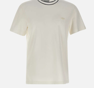 LACOSTE T-shirt in cotone WHITE Uomo 
