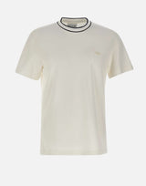LACOSTE T-shirt in cotone WHITE Uomo 