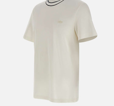 LACOSTE T-shirt in cotone WHITE Uomo 