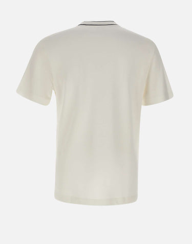 LACOSTE T-shirt in cotone WHITE Uomo 