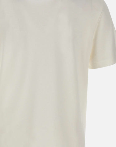 LACOSTE T-shirt in cotone WHITE Uomo 