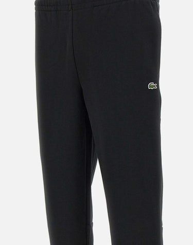 LACOSTE Jogger in cotone organico BLACK Uomo 