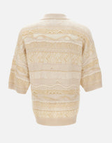 Camicia in maglia jacquard "Laneus" S5LAMAPO003 00231 LANEUS 
