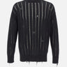 Maglia girocollo destroyed S6LAMAKN030 110 LANEUS 