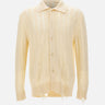 Cardigan in maglia destroyed S6LAMAKP042 015 LANEUS 