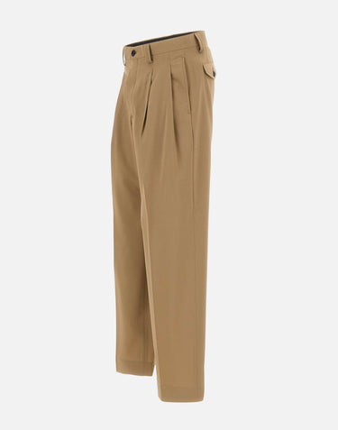 LANEUS Pantaloni "Chicago" BEIGE Uomo 
