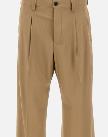 LANEUS Pantaloni "Chicago" BEIGE Uomo 