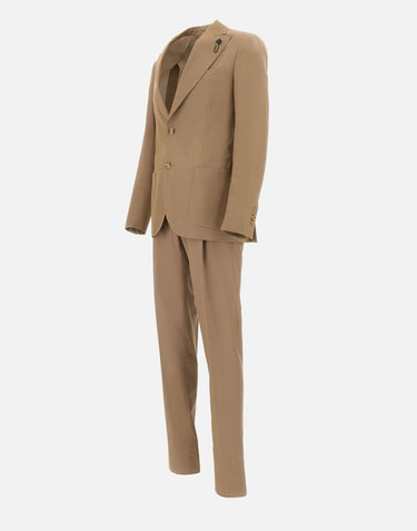 LARDINI Completo due pezzi "Iconic" BROWN Uomo 