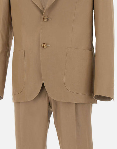 LARDINI Completo due pezzi "Iconic" BROWN Uomo 