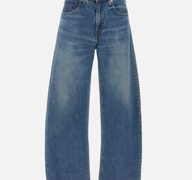 LEVI'S Jeans "Drop Barrel" BLUE Donna 
