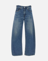 LEVI'S Jeans "Drop Barrel" BLUE Donna 
