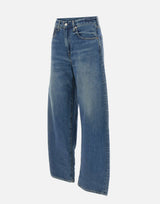 LEVI'S Jeans "Drop Barrel" BLUE Donna 