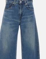 LEVI'S Jeans "Drop Barrel" BLUE Donna 
