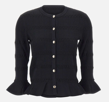 Cardigan in misto viscosa CA6103MS55N 22222 LIU-JO 