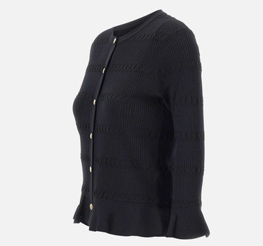 Cardigan in misto viscosa CA6103MS55N 22222 LIU-JO 