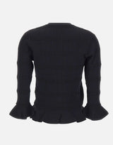 Cardigan in misto viscosa CA6103MS55N 22222 LIU-JO 