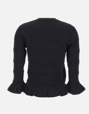 Cardigan in misto viscosa CA6103MS55N 22222 LIU-JO 