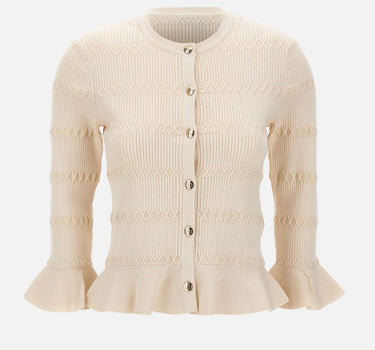 Cardigan in misto viscosa CA6103MS55N P9574 LIU-JO 