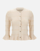 Cardigan in misto viscosa CA6103MS55N P9574 LIU-JO 