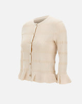 Cardigan in misto viscosa CA6103MS55N P9574 LIU-JO 