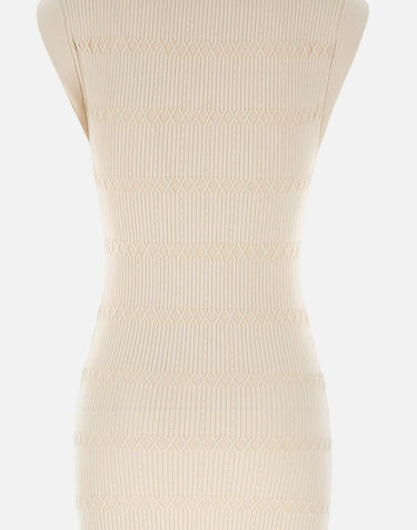 Abito corto in maglia CA6104MS55N P9574 LIU-JO 