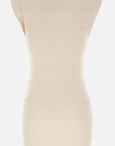 Abito corto in maglia CA6104MS55N P9574 LIU-JO 