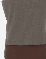 Gilet body in tessuto mélange CA6127T577A P9578 LIU-JO 