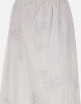 Gonna lunga con ricami CA6178T039A 11111 LIU-JO 