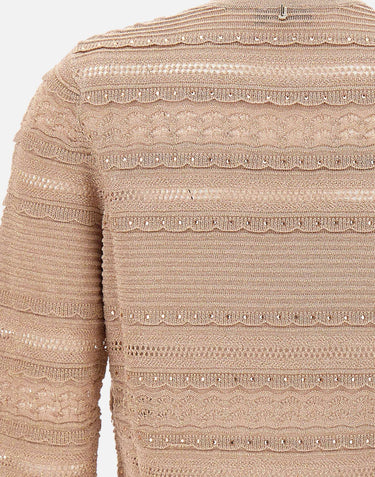 Cardigan traforato CA6237MA06S A4389 LIU-JO 