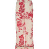 Pantaloni in raso stampato CA6254TS061 P9626 LIU-JO 