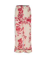 Pantaloni in raso stampato CA6254TS061 P9626 LIU-JO 