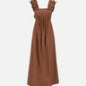 Abito lungo con ruches CA6278TS246 09032 LIU-JO 