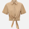 Camicia con nodo CA6281T297A P9574 LIU-JO 