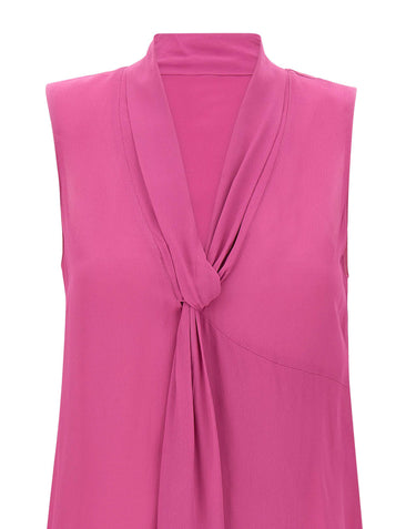 Top con scollo a V CA6284T2578 P9632 LIU-JO 
