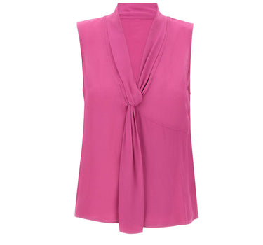 Top con scollo a V CA6284T2578 P9632 LIU-JO 