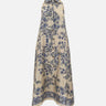 Abito lungo con stampa foulard CA6332TS555 P9652 LIU-JO 