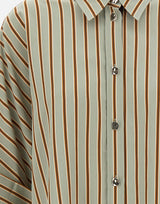 Camicia in rayon a righe CA6351T553A P9641 LIU-JO 